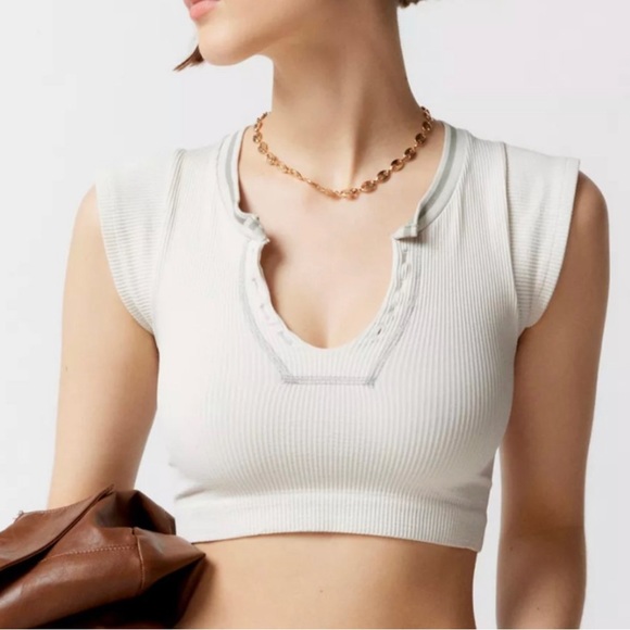 Urban Outfitters Tops - Urban Outfitters Out From Under Go For Gold Seamless Top